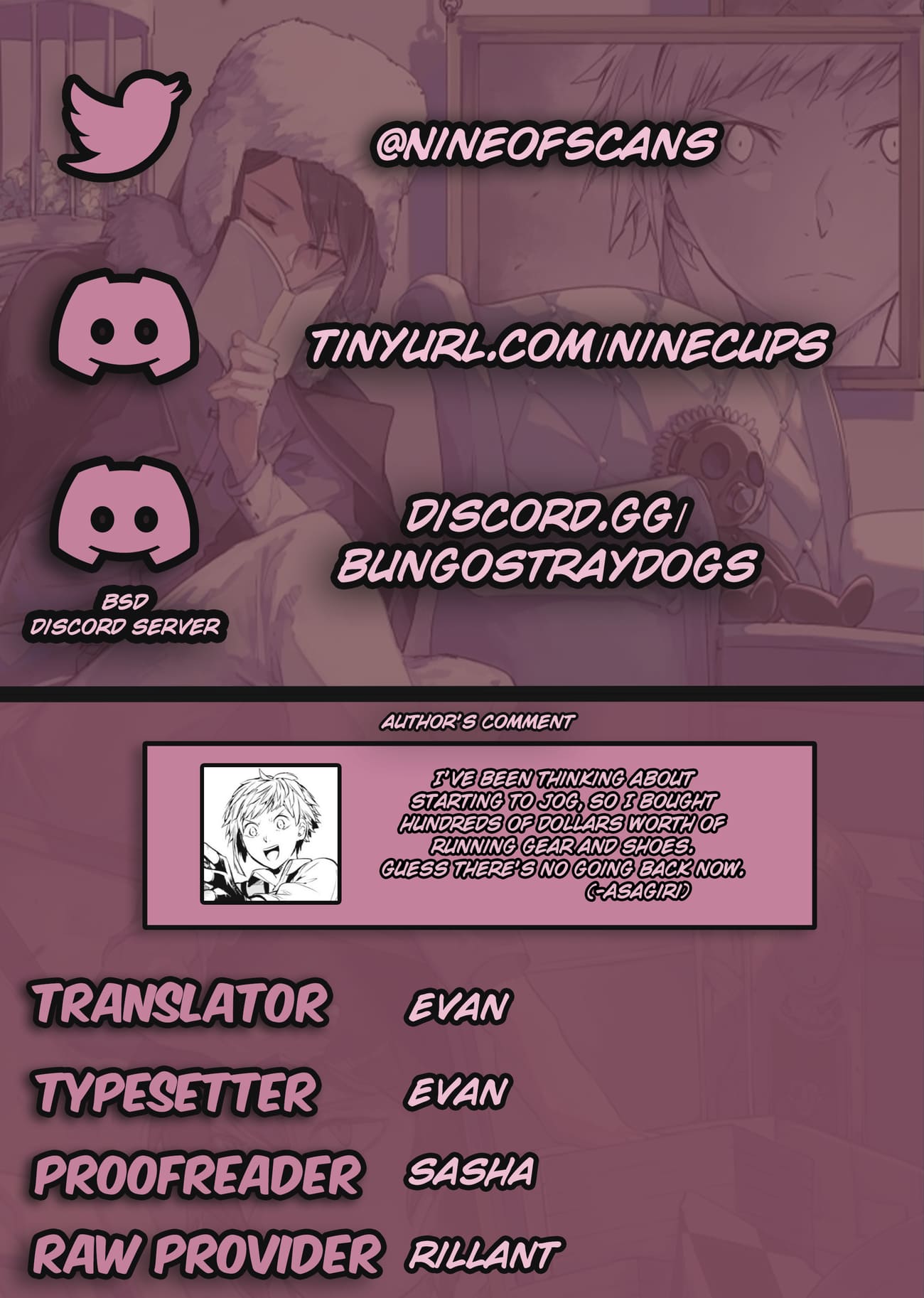 Bungou Stray Dogs, Chapter 114 image 01